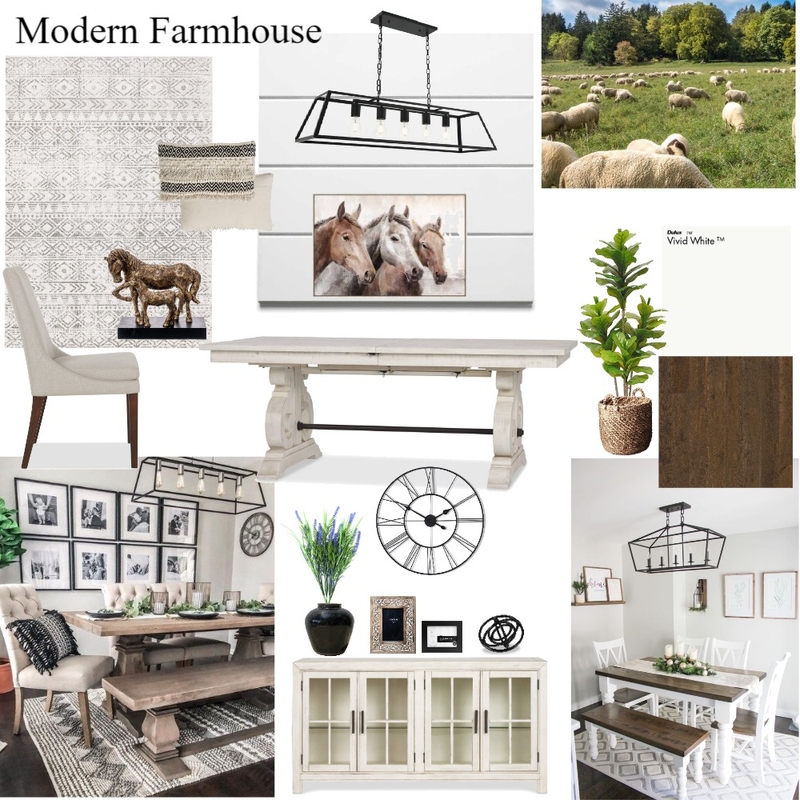 Farmhouse Dining Mood Board by KerriLee on Style Sourcebook