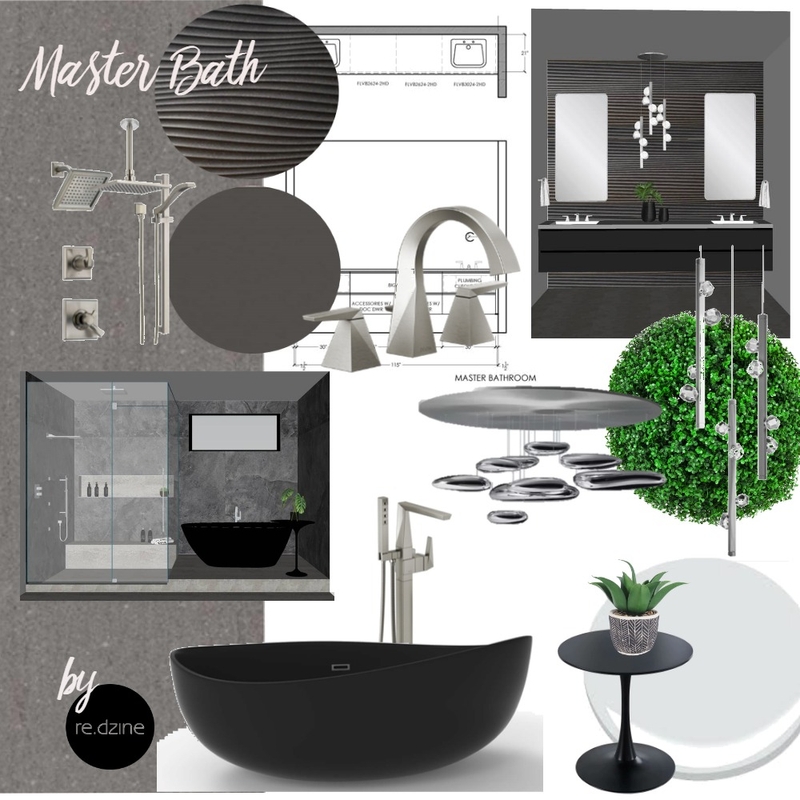 Johnston Master Bath Mood Board by HeidiMM on Style Sourcebook