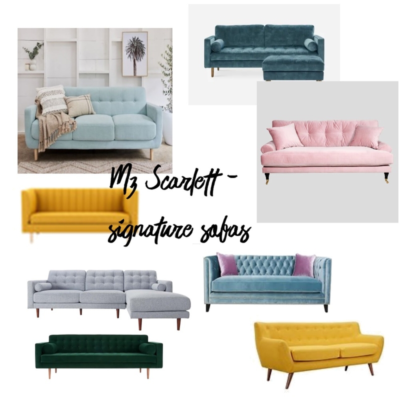 Signature Sofas Mood Board by Mz Scarlett Interiors on Style Sourcebook