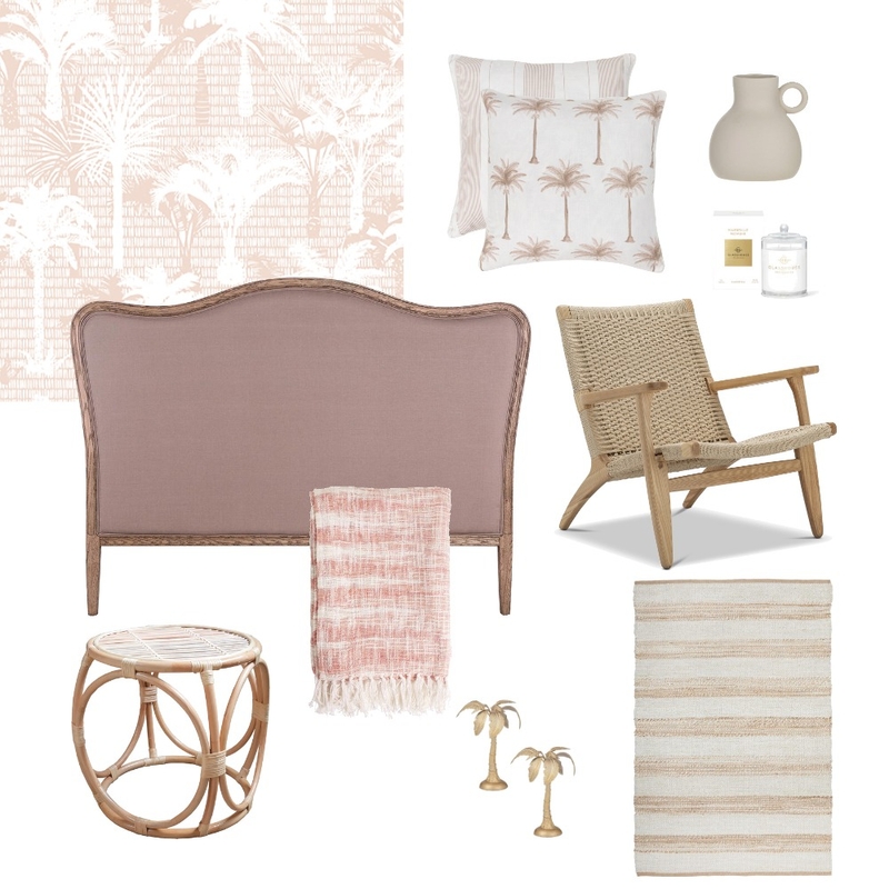 Coastal coral Mood Board by In Order by Olivia on Style Sourcebook