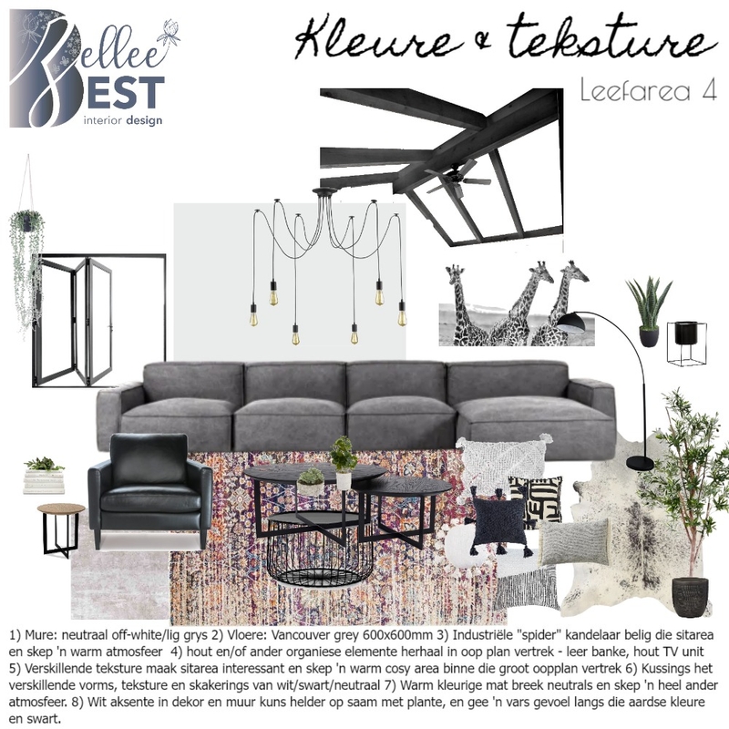 Annemie Fourie sitkamer 1 Mood Board by Zellee Best Interior Design on Style Sourcebook