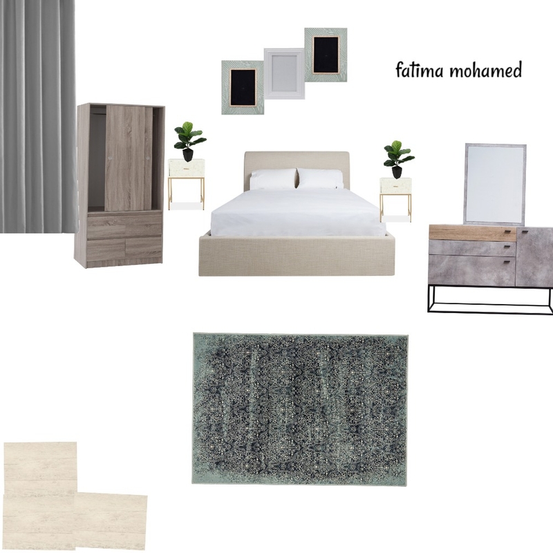 bedroom 1 Mood Board by Fatima Mohamed on Style Sourcebook