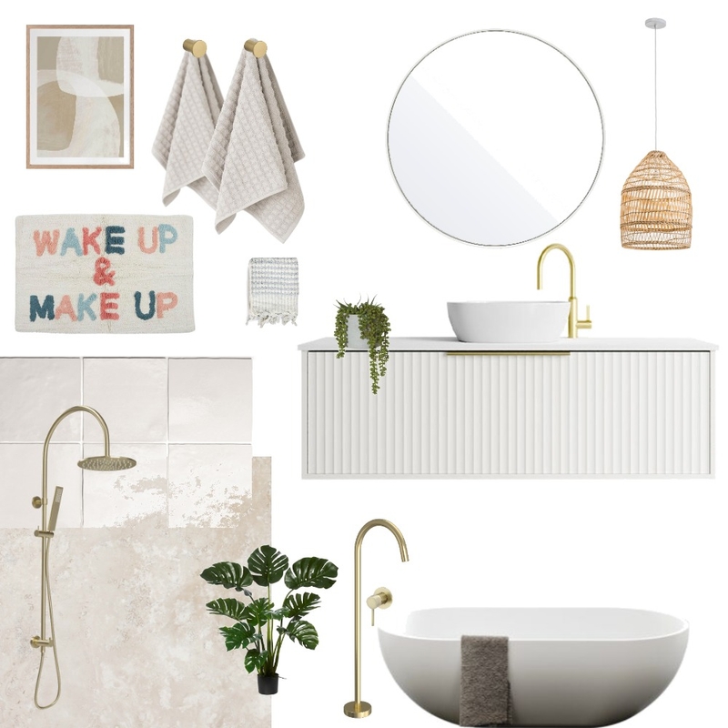 bathroom ensuite Mood Board by lottie... on Style Sourcebook