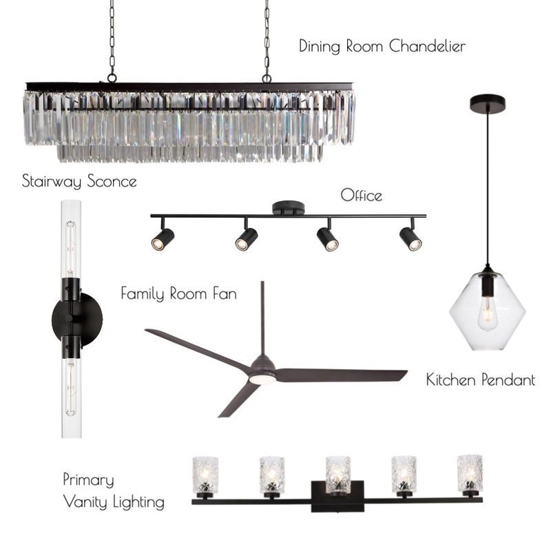 Clark Lighting Package Mood Board by Loft&Blush on Style Sourcebook