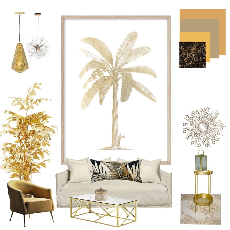 gold Mood Board by hadas netta on Style Sourcebook