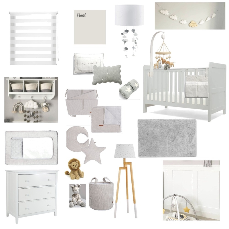 Nursery Mood Board by Clo on Style Sourcebook