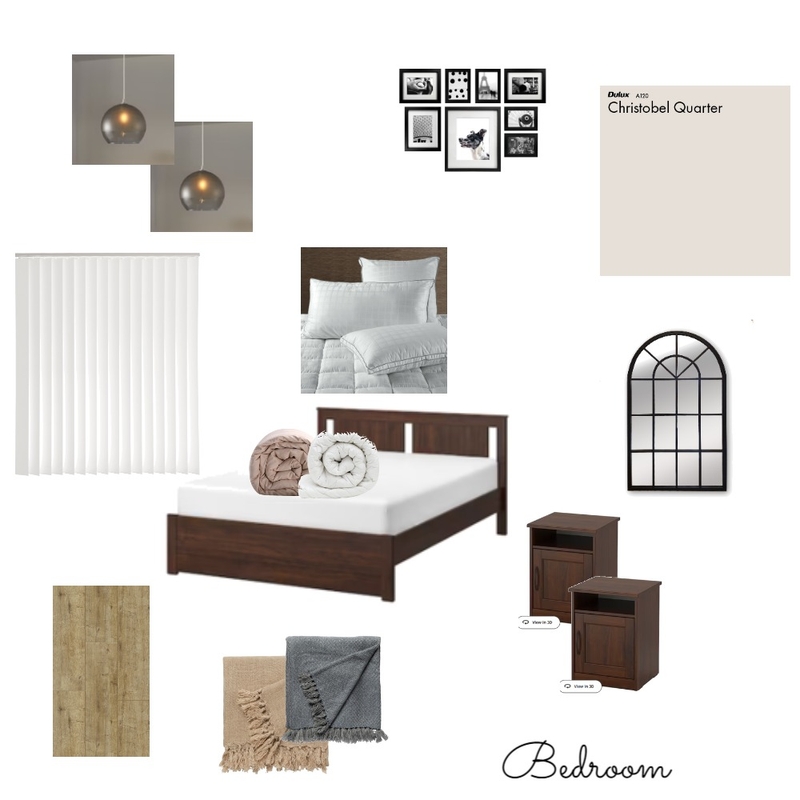 Bedroom area in studio Mood Board by Guzele on Style Sourcebook