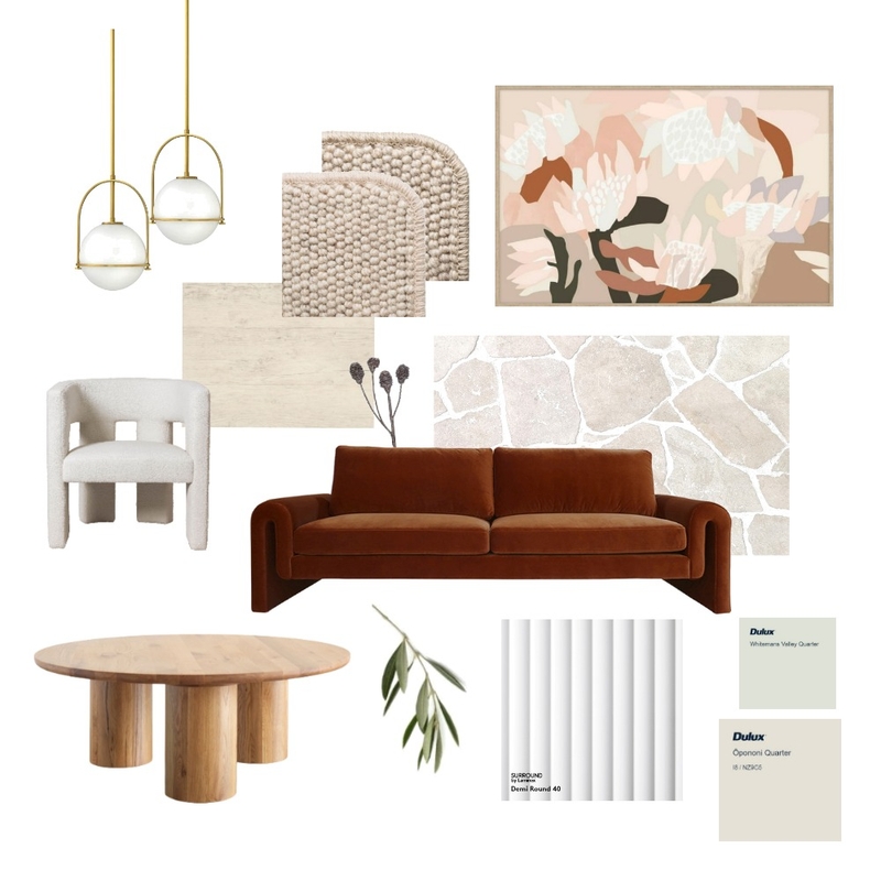 Dream Modern Luxe Living Room Mood Board by Designingly Co on Style Sourcebook