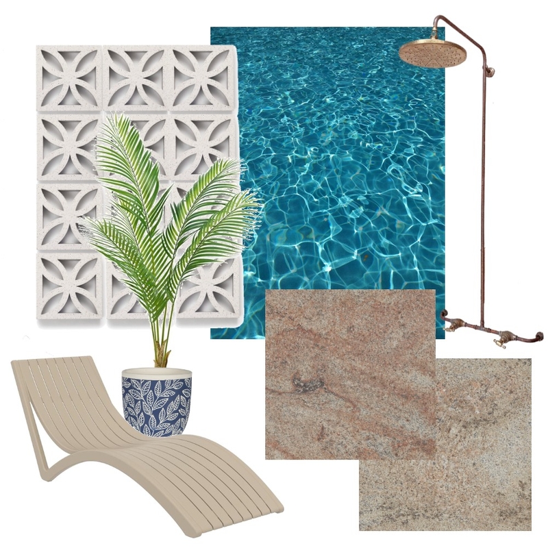 Pool Mood Board by Brickworks on Style Sourcebook