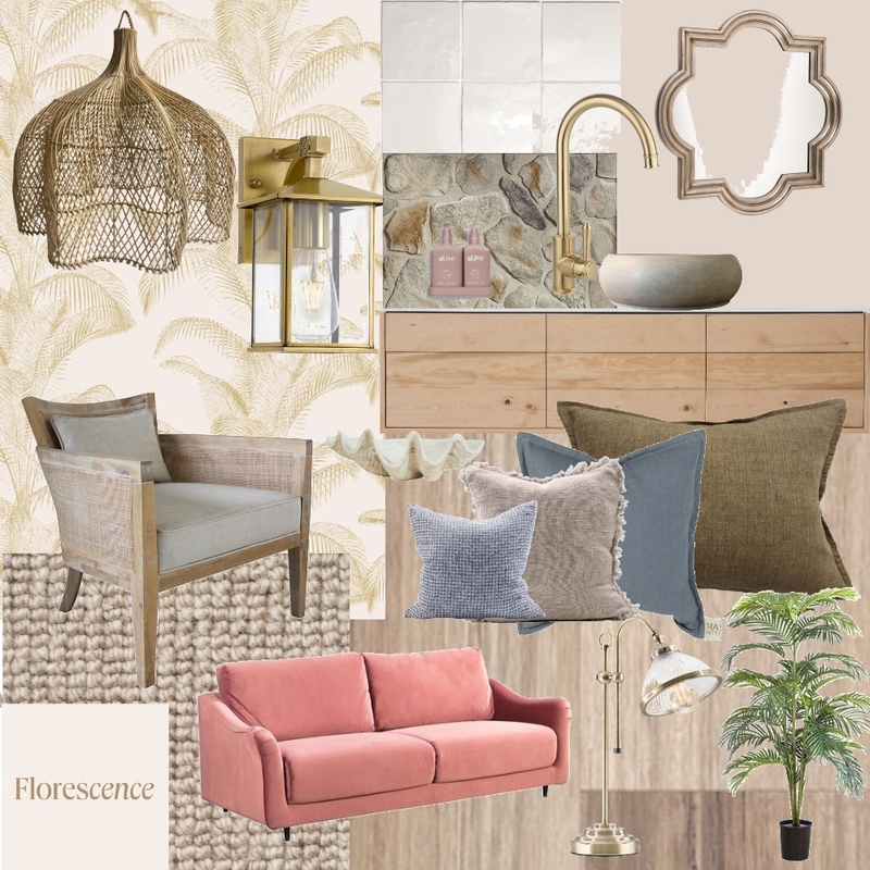 Florescence Studio Mood Board by Whare Marama on Style Sourcebook