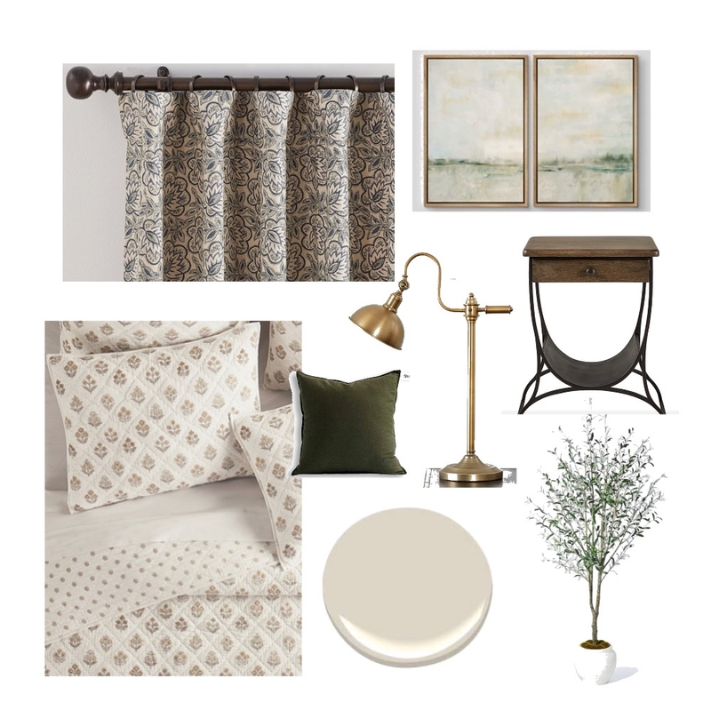 Jan guest room Mood Board by Live in Bloom design on Style Sourcebook