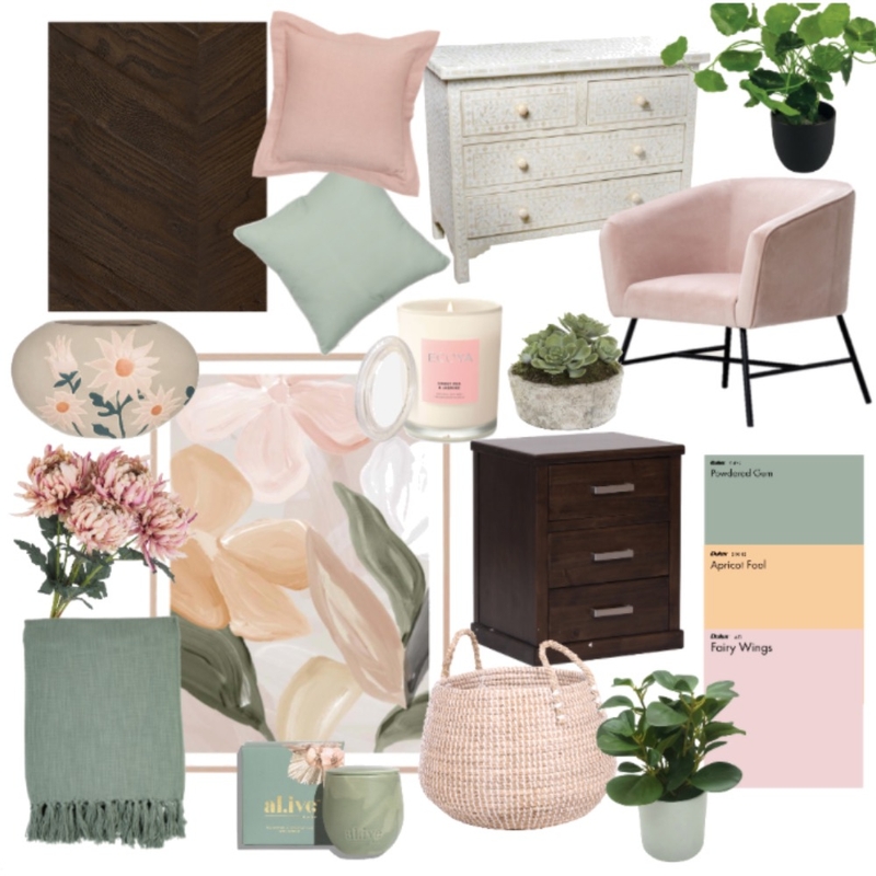 Pastel Felicity Mood Board by Lexi on Style Sourcebook