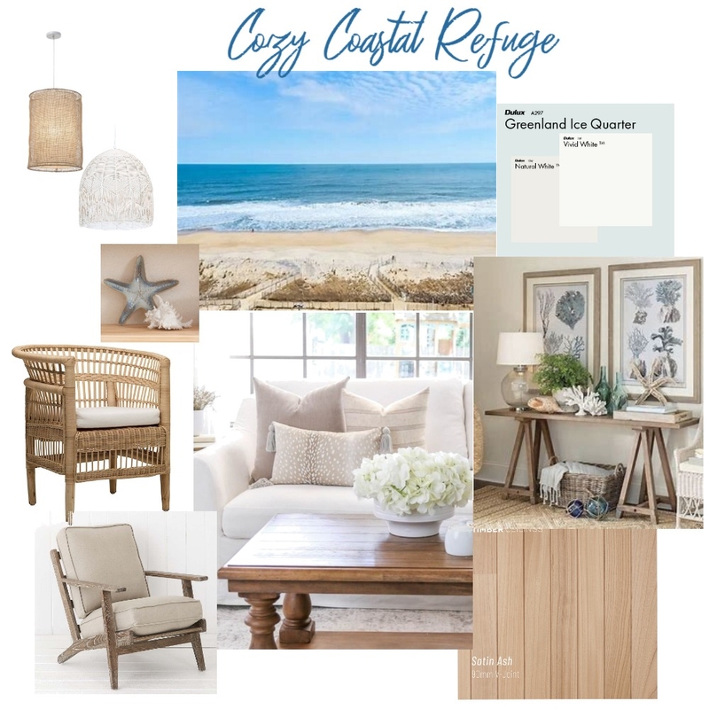 Cozy Coastal Refuge Mood Board by douglasfam4@yahoo.com on Style Sourcebook