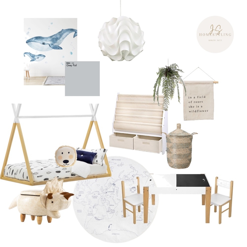 Moodboard - kidsroom Mood Board by J.S Homestyling on Style Sourcebook