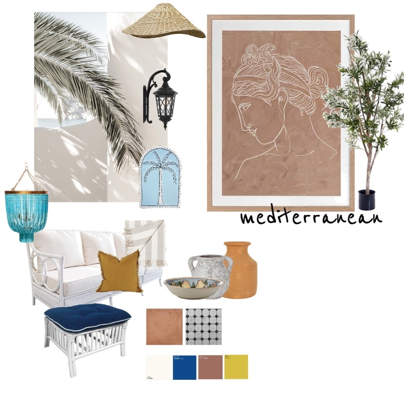 Mediterranean 2 Mood Board by camscorrales on Style Sourcebook