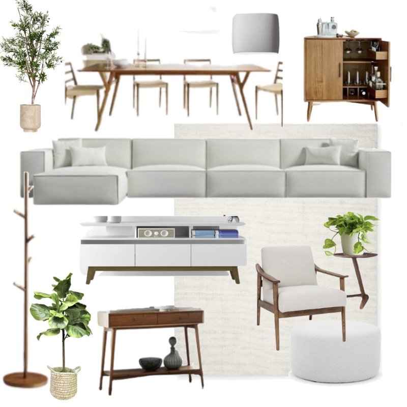 Mid Century Mood Board by MiaoPlus on Style Sourcebook