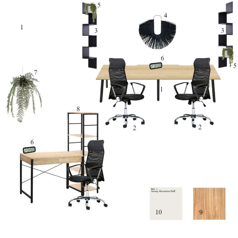 Work Space Mood Board by Ish on Style Sourcebook