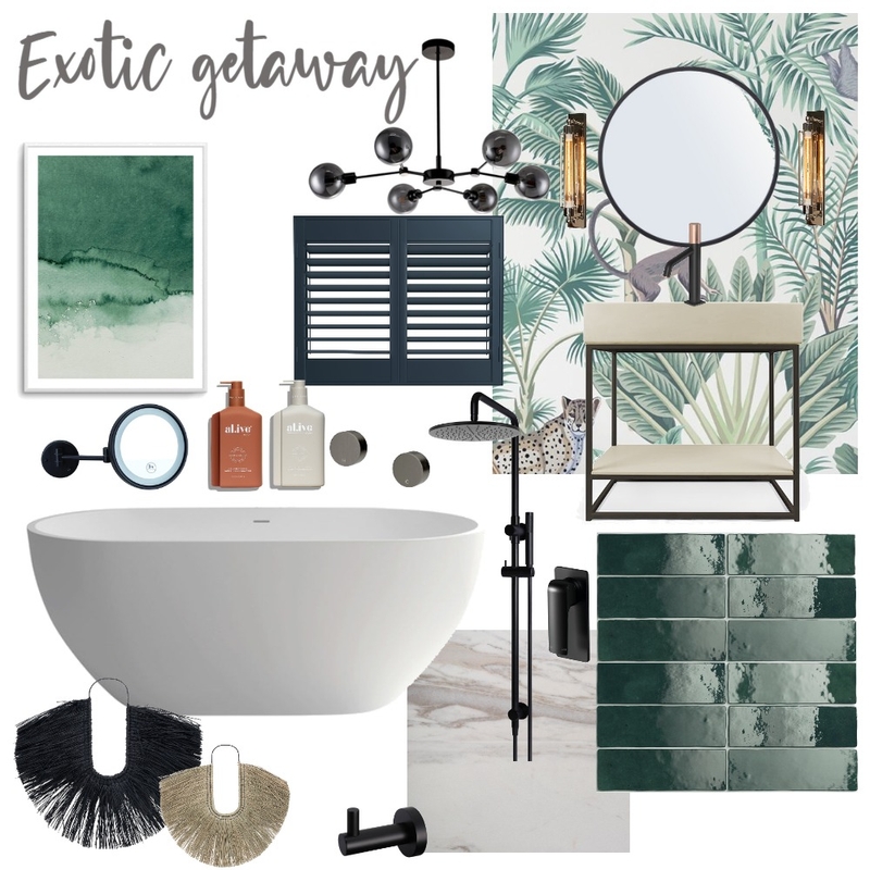 Exotic Getaway Mood Board by Sekme DS on Style Sourcebook