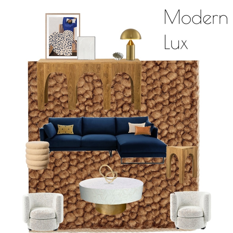 Modern Luxe Mood Board by Charlemont Style Studio on Style Sourcebook