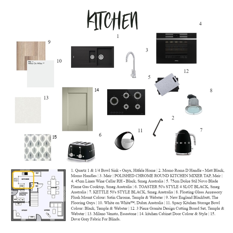 kitchen Mood Board by Lottieball18 on Style Sourcebook