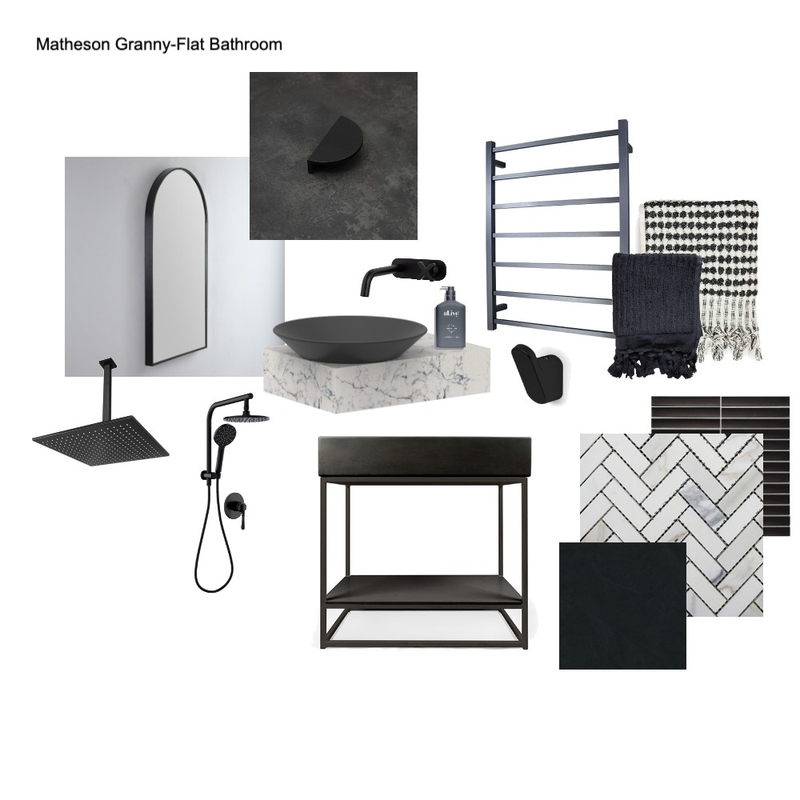 Matheson Granny-Flat Bathroom Mood Board by infostylingcrew on Style Sourcebook