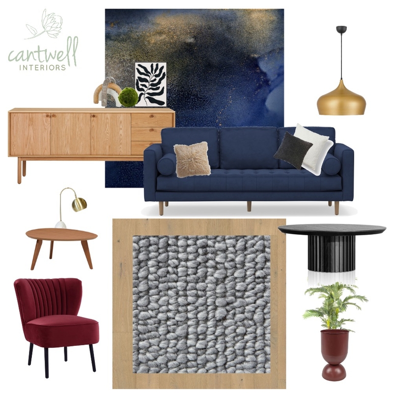 Modern Luxe Mood Board by Cantwell Interiors on Style Sourcebook