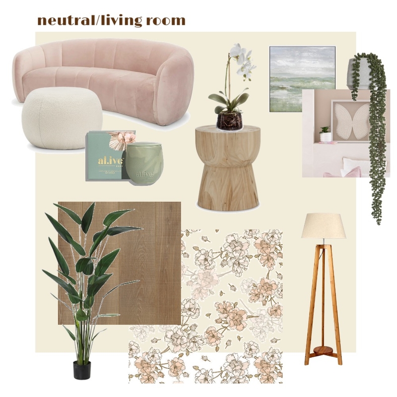 Neutral Living Space Mood Board by Heart Evans on Style Sourcebook