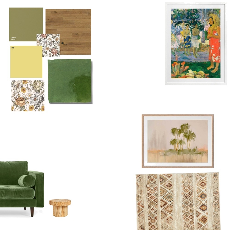 לוח השראה - גינה Mood Board by chavi on Style Sourcebook