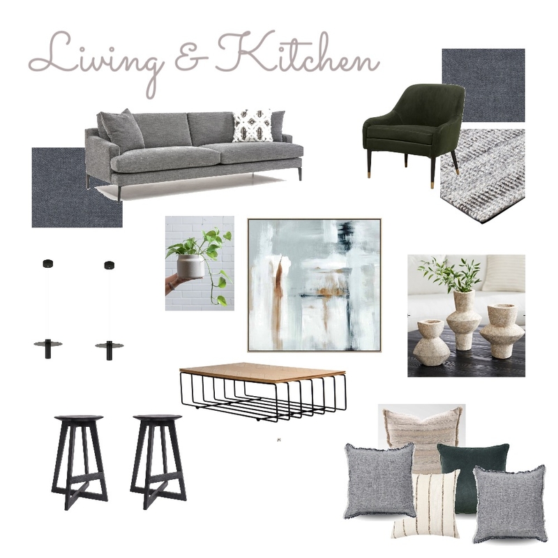 ER Living 2 Mood Board by Boutique Yellow Interior Decoration & Design on Style Sourcebook