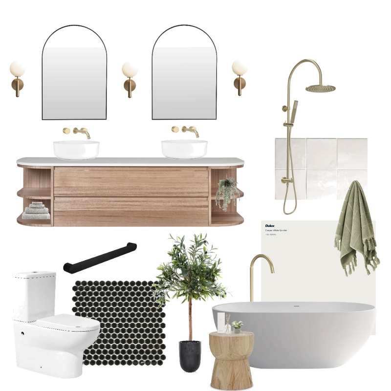 Ensuit Bathroom Mood Board by AlyssaO on Style Sourcebook