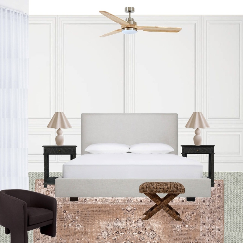 Master Bedroom French transitional Mood Board by Kayrener on Style Sourcebook