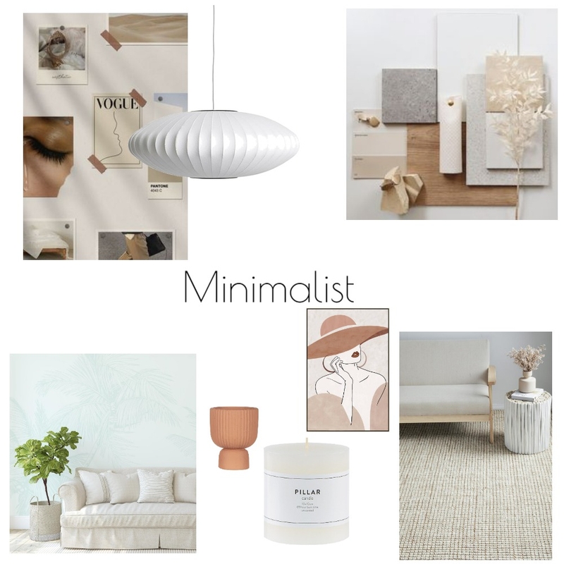 Minimalist Mood Board by Emily Galante on Style Sourcebook