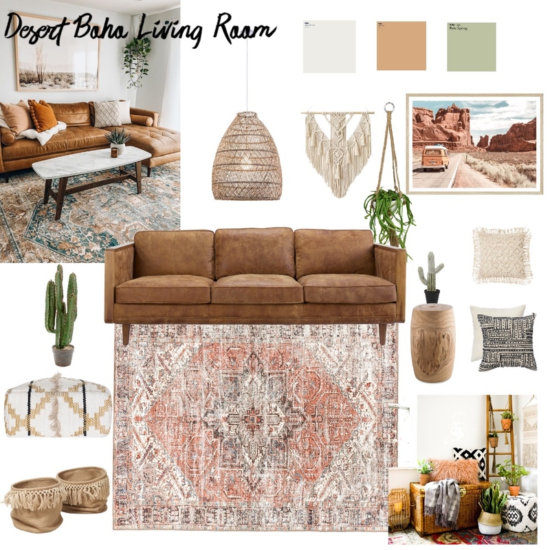 Desert Boho 6 Mood Board by TranquilHome on Style Sourcebook