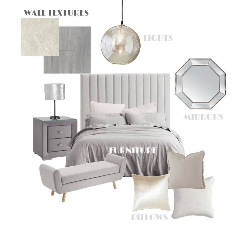 BEDROOM Mood Board by LAYAL on Style Sourcebook