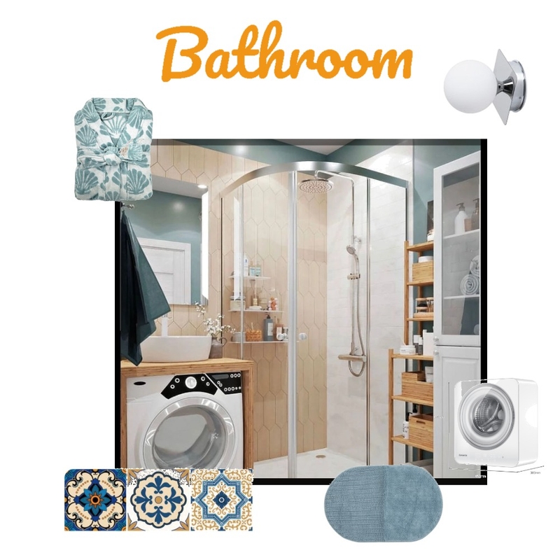 Bathroom Mood Board by Zamira on Style Sourcebook