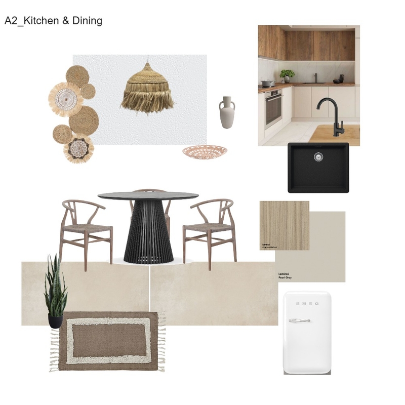 GR_A2_Kitchen & Dining Mood Board by Dotflow on Style Sourcebook