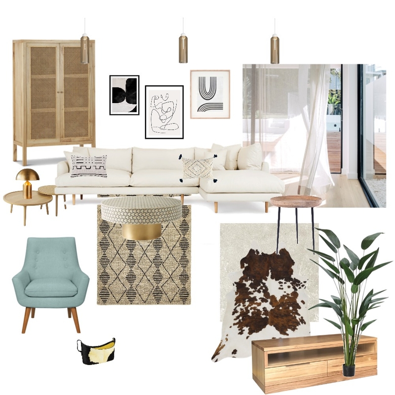 Mid Century meets Mediterranean FINAL Mood Board by Sarah Beardwell on Style Sourcebook