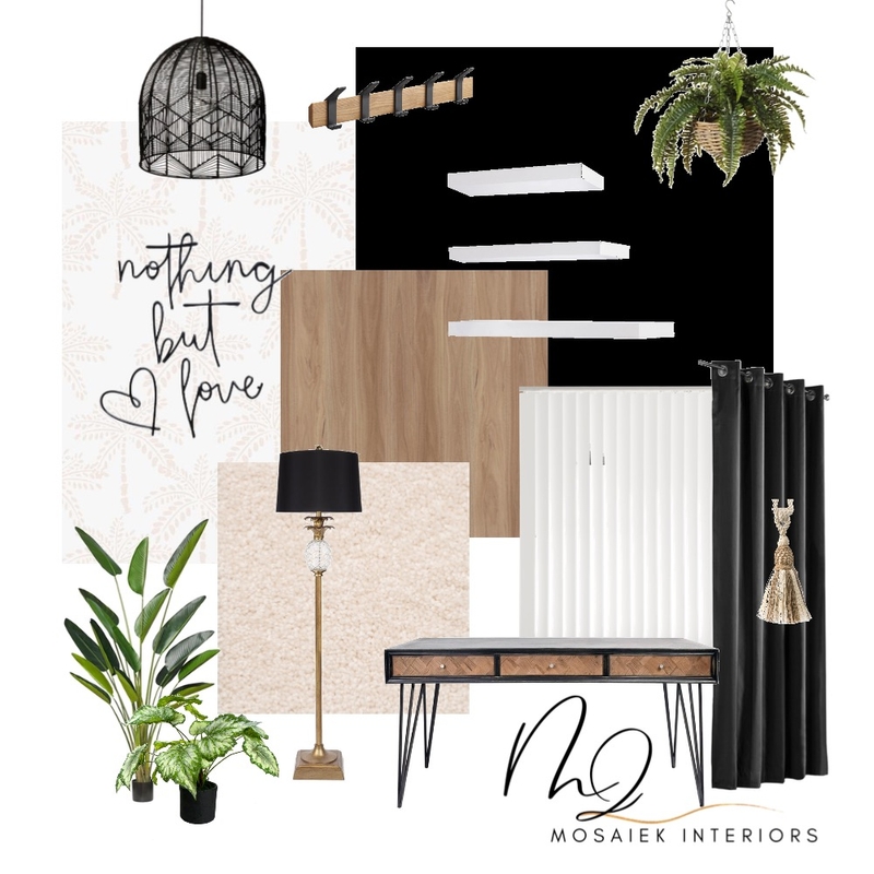 New Home Office Mood Board by Mosaiek Interiors on Style Sourcebook