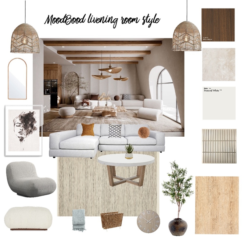 Japandi Moodboard Mood Board by Thana on Style Sourcebook