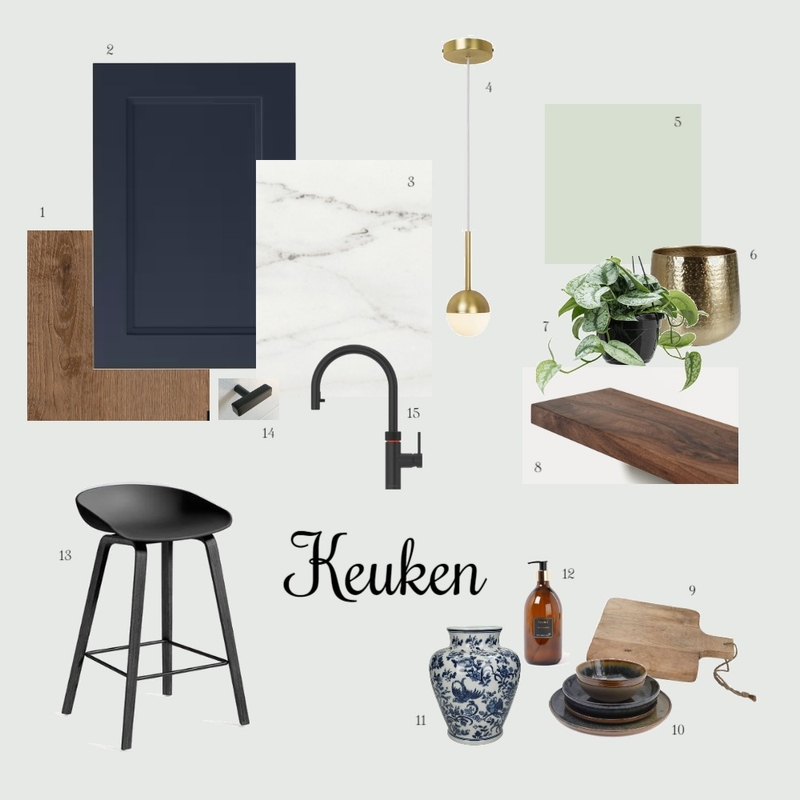 Sample board keuken Mood Board by JudithBovens on Style Sourcebook