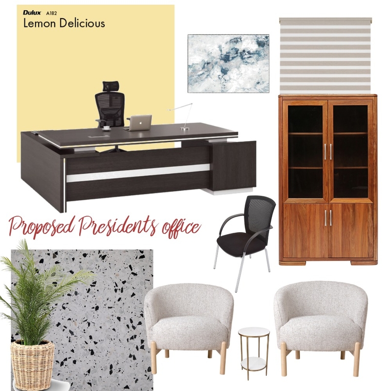 Presidents Office Mood Board by Brenda Maps on Style Sourcebook