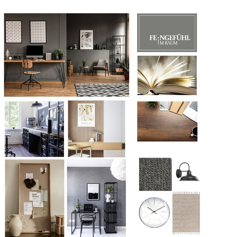 Büro Mood Board by SollbergerC on Style Sourcebook