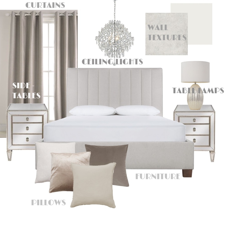 BEDROOM Mood Board by LAYAL on Style Sourcebook