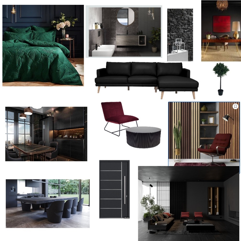 Dark Room mood board Mood Board by madihajaved24 on Style Sourcebook