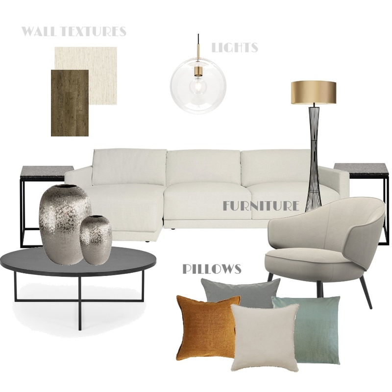 LIVING ROOM Mood Board by LAYAL on Style Sourcebook