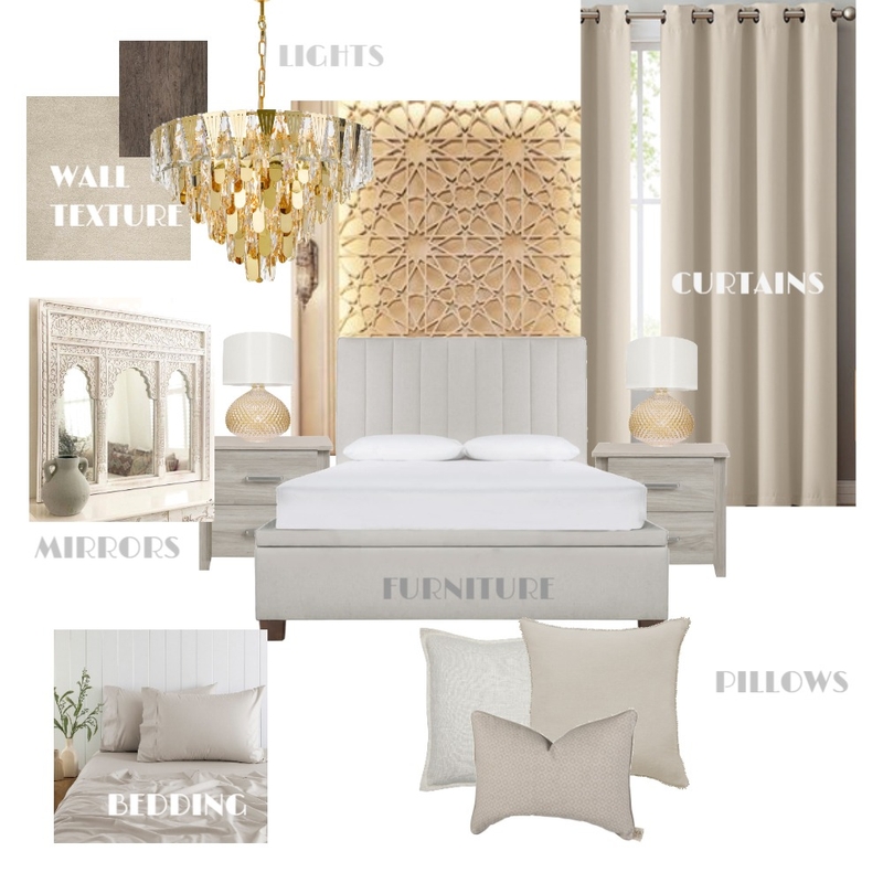 BEDROOM Mood Board by LAYAL on Style Sourcebook