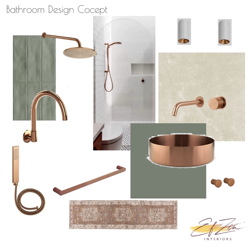 26 Maitland - Bathroom Mood Board by EF ZIN Interiors on Style Sourcebook