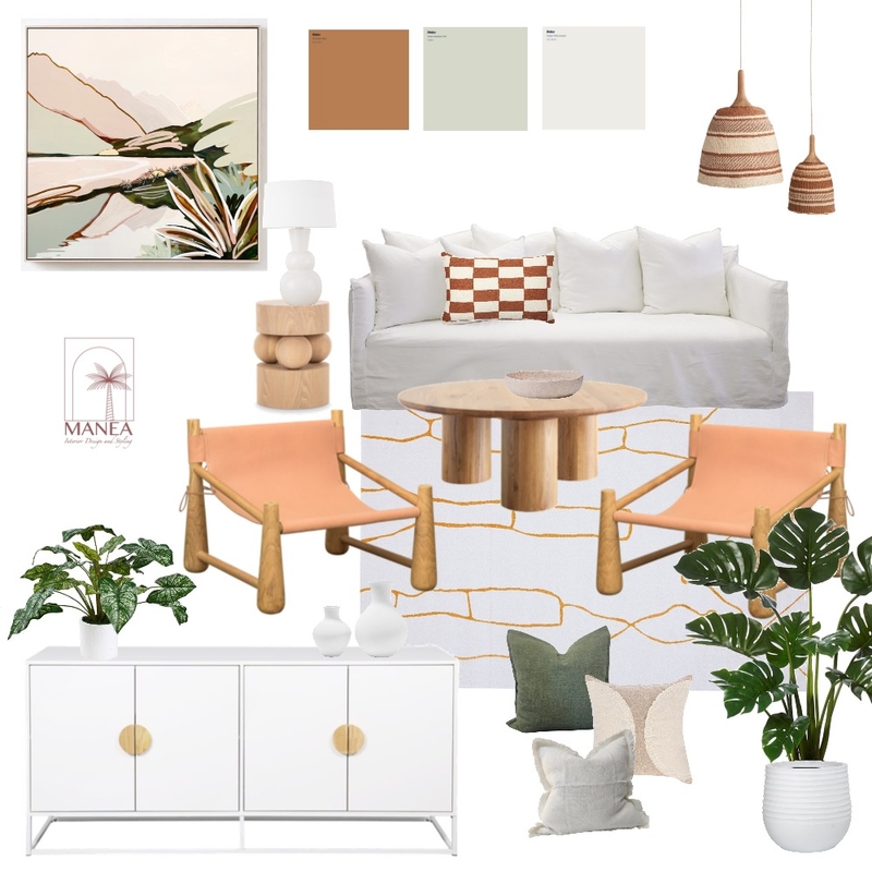 Contemporary Coastal Living Room Mood Board by Manea Interior Design & Styling on Style Sourcebook