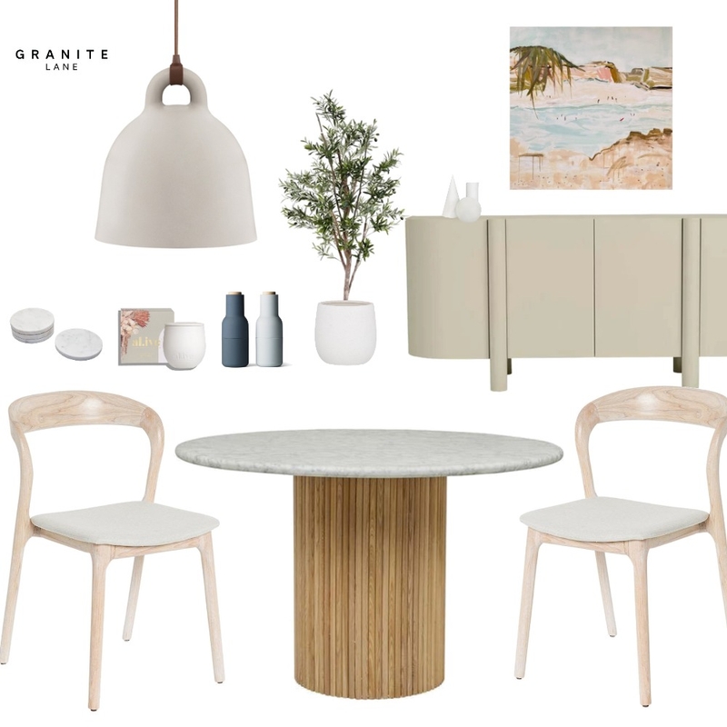 Coastal Dining Mood Board by Granite Lane on Style Sourcebook