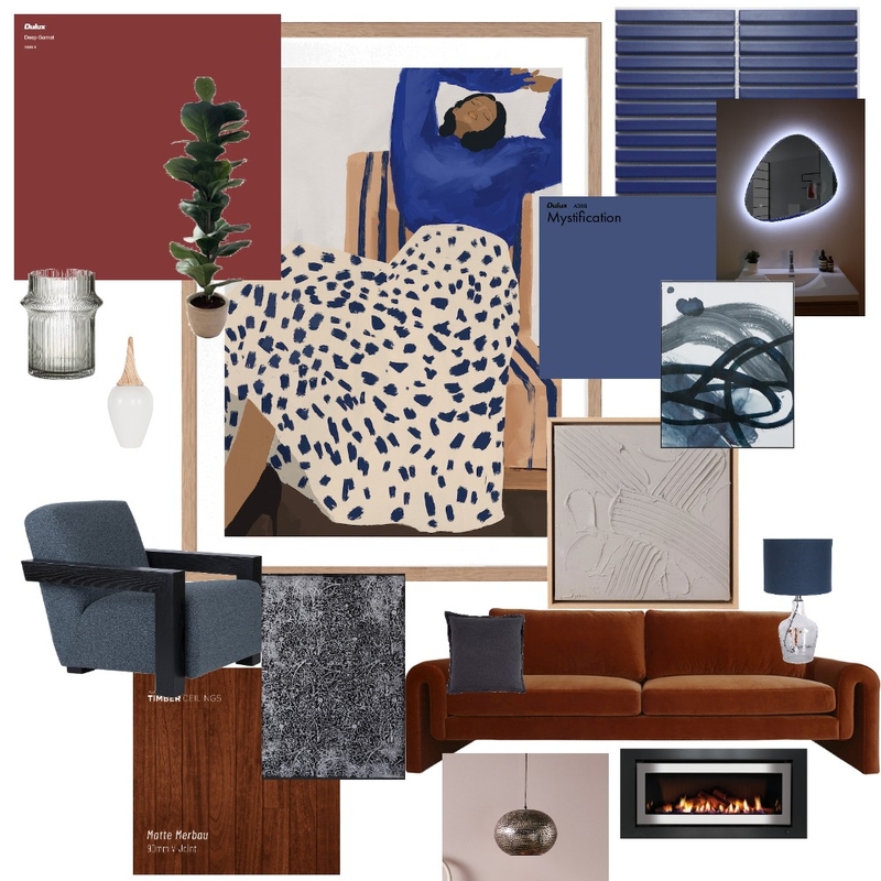 красно синий Mood Board by Nadym on Style Sourcebook